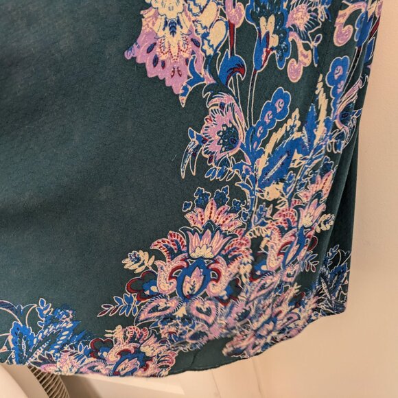 Free People Intimately Teal Green "Marsha" Slip Dress - Picture 6 of 12